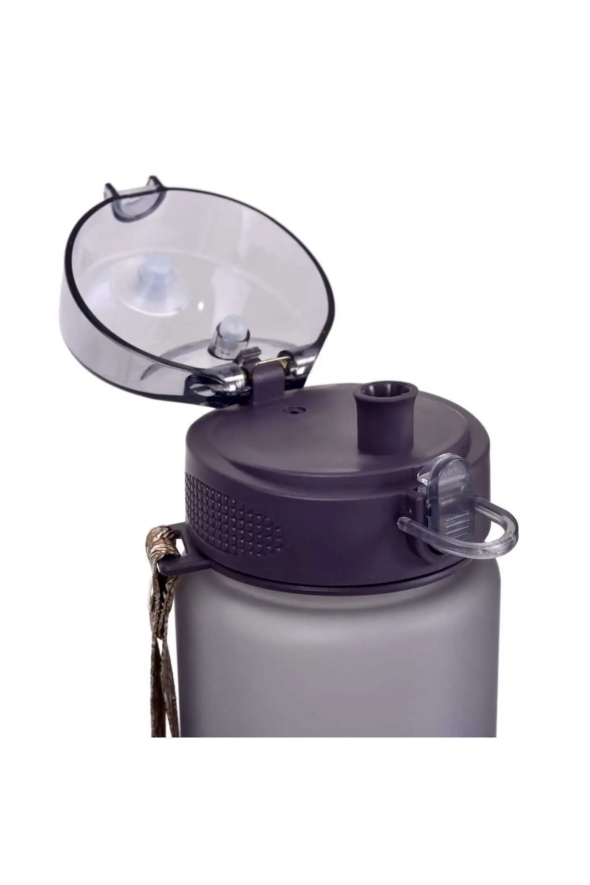 Su Matarası Tritan 1 Litre Koku Sızdırma Yapmaz Sporcu Matarası Su Şisesi Suluk Motivasyonel