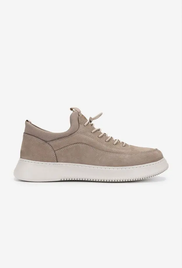 Valmenti Erkek Hakiki Deri Vizon Nubuk Sneakers & Spor Ayakkabı