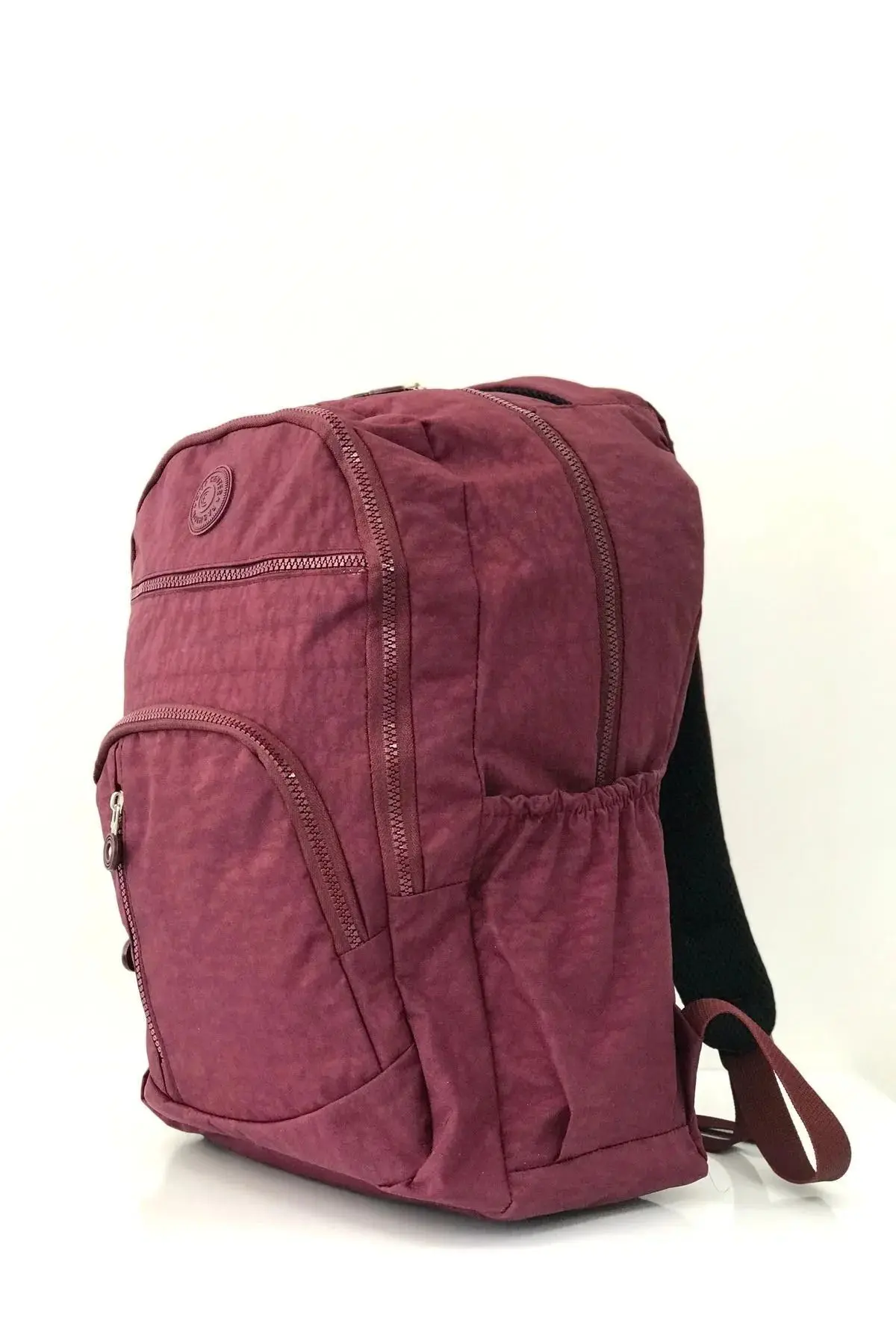 Unisex Krinkıl Su Geçirmez Kumaş Büyük Boy Çok Gözlü Okul Ve Seyahat Sırt Çantası Cty-lbn-101