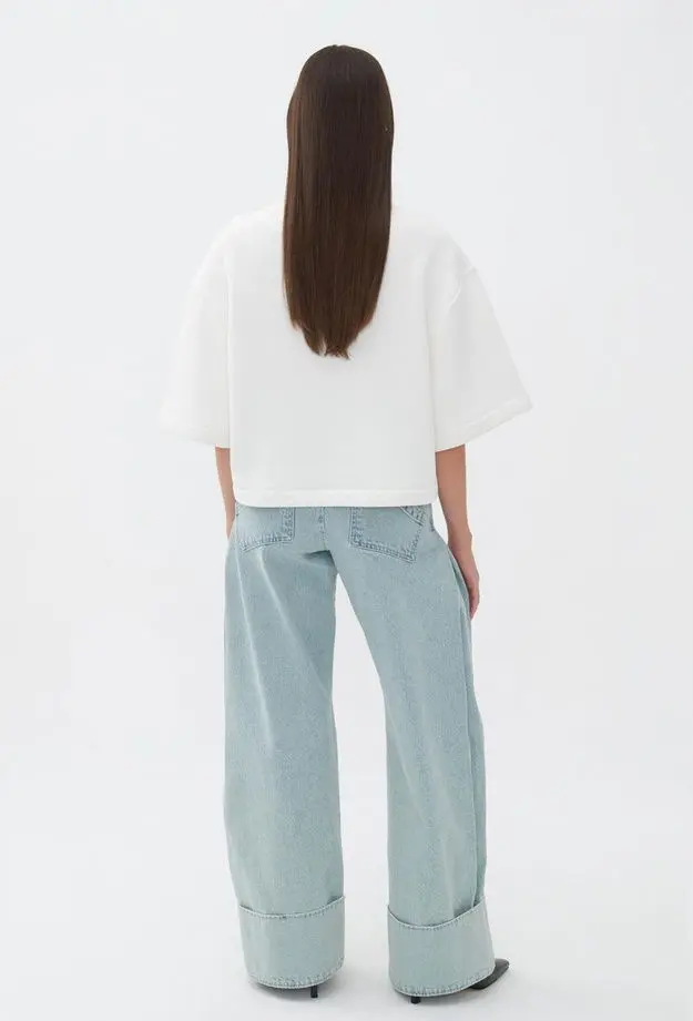 Oversize Kısa Kollu T-shirt