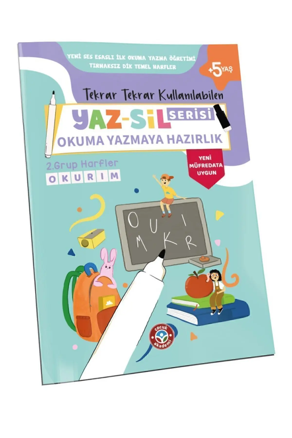 Yeni Müfredat Yaz Sil Serisi Okuma Yazmaya Hazırlık Seti