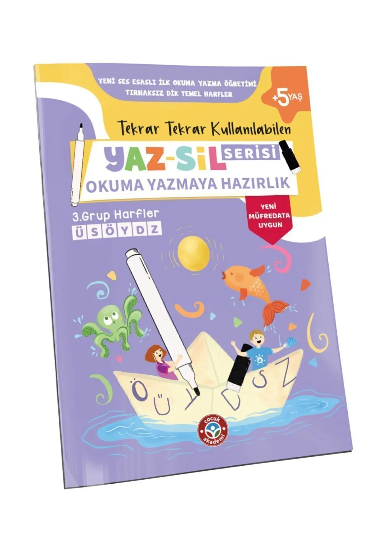 Yeni Müfredat Yaz Sil Serisi Okuma Yazmaya Hazırlık Seti