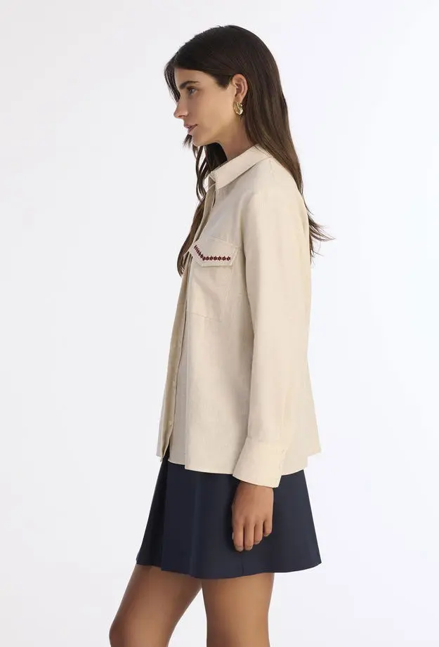 YARGICI Regular Gömlek Yaka Uzun Kol Gömlek