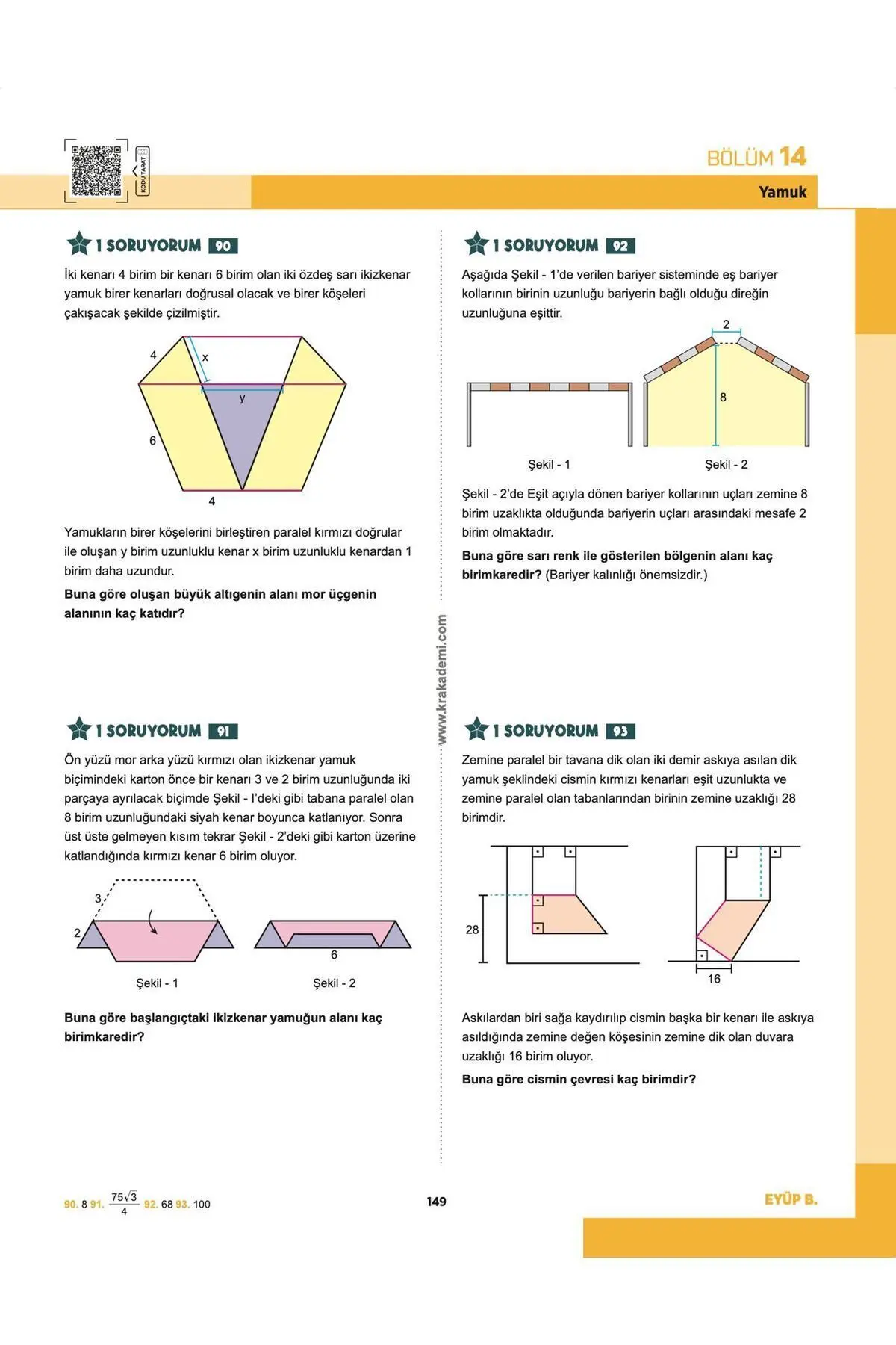 Eyüp B. TYT AYT Geometri Video Ders Kitabı