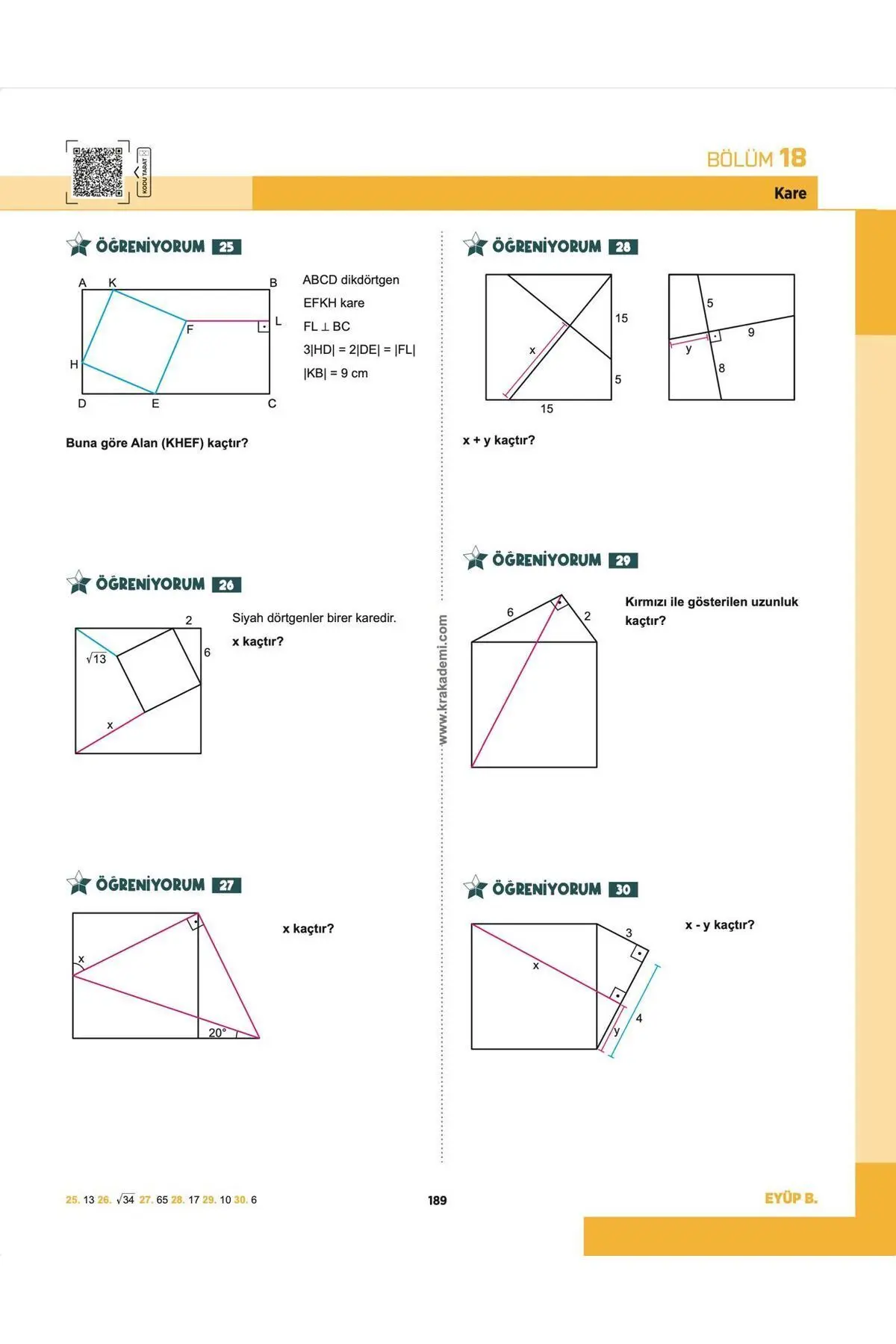 Eyüp B. TYT AYT Geometri Video Ders Kitabı