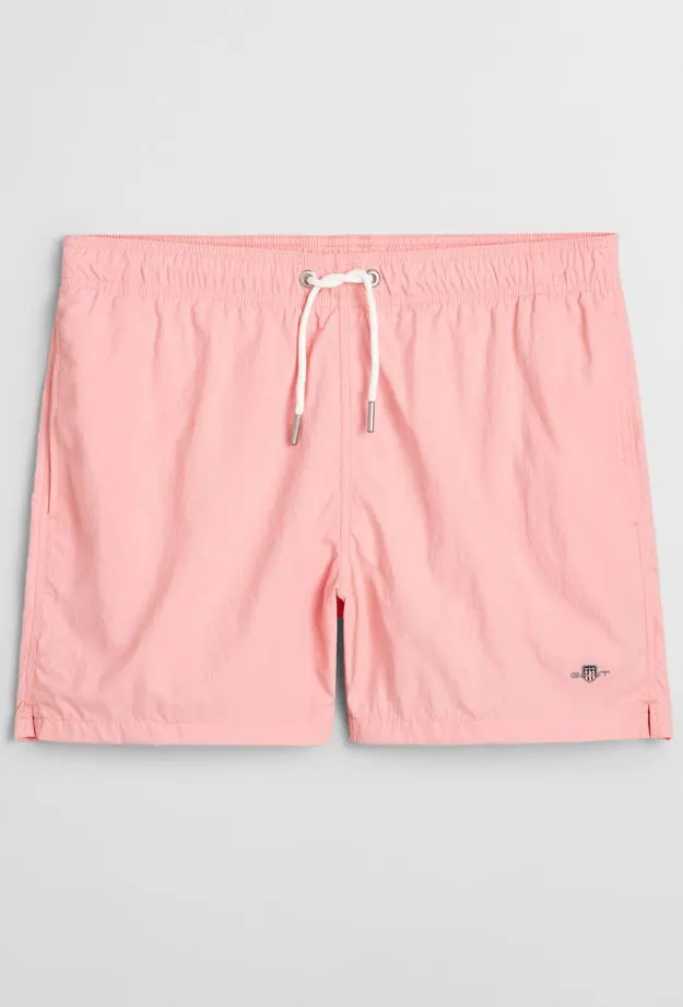 GANT Erkek Pembe Regular Fit Mayo Şort
