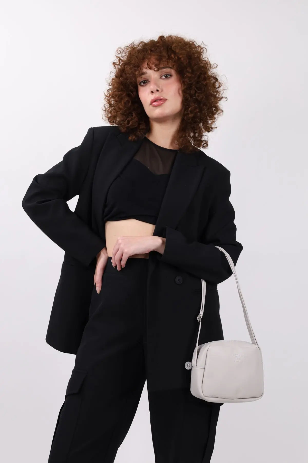 Kadın Mini Urban Çapraz Askılı Fermuarlı Ayarlanabilir Askılı Model El Kol Ve Omuz Çantası