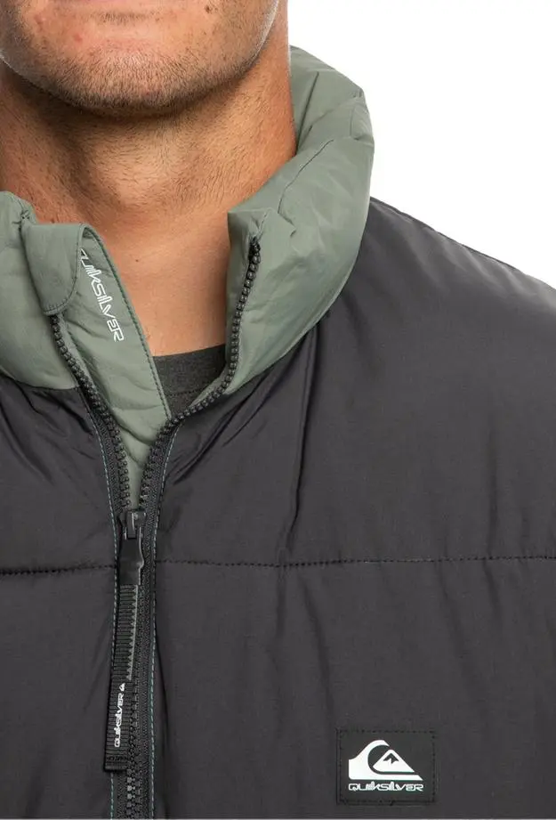 Quiksilver Erkek Ceket Wild Mountain Yeşil Günlük Giyim