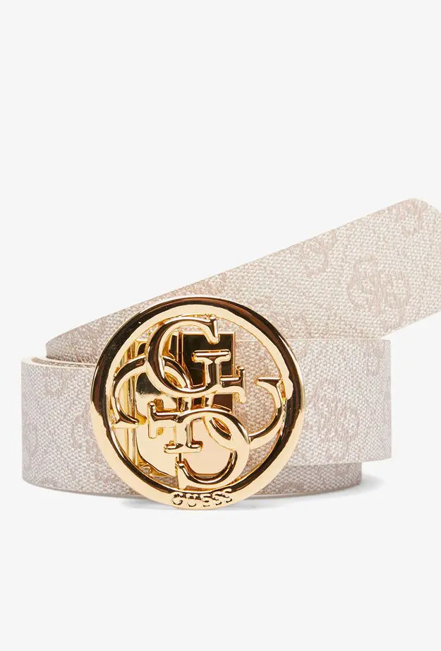 Guess Guess Kadın Krem Kemer