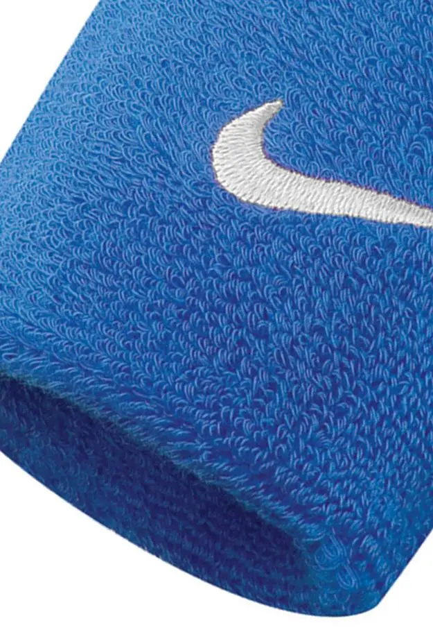 Swoosh Wristbands 2 Unisex Mavi Antrenman Havlu Bileklik N.NN.04.402.OS