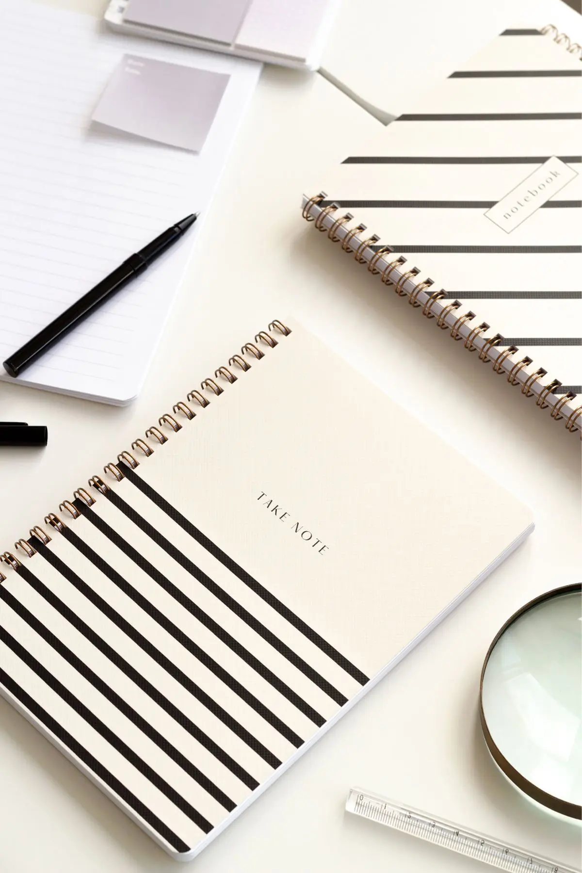 A5 Spiralli Okul Defteri 80 yaprak 4'lü Set - Çizgili