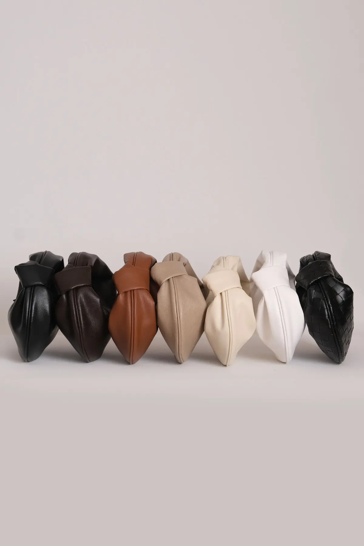Kadın Mini El Çantası Örgülü Siyah-2 Bowl