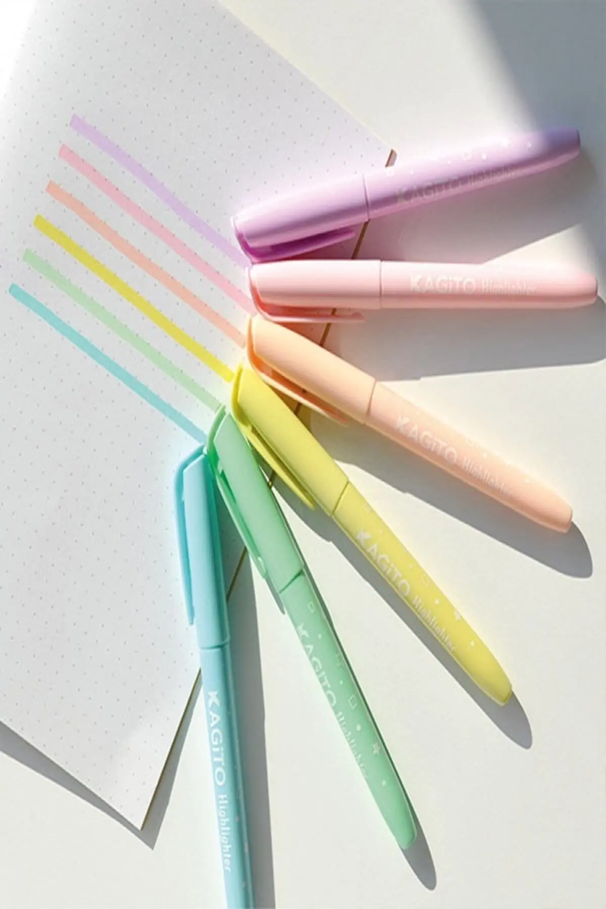 Pastel Highlighter Kalem Seti 6’lı