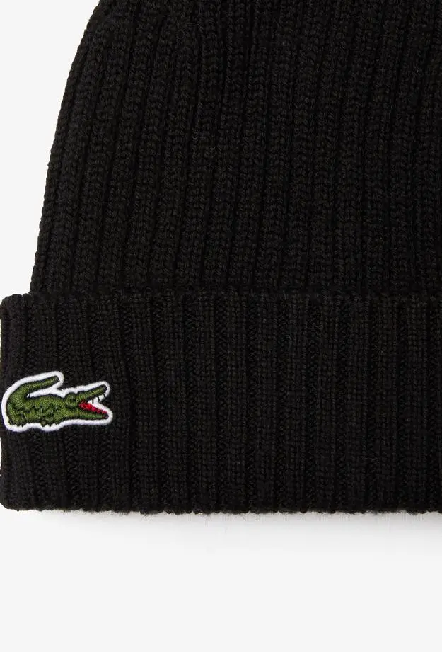 Lacoste Unisex Siyah Bere