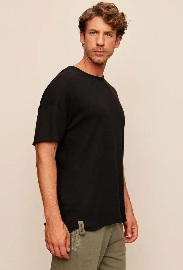 The Stay Line Lonzo Erkek Siyah T-Shirt