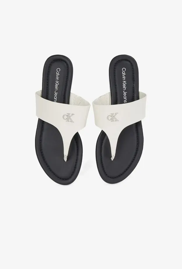 Calvin Klein Kadın Beyaz Terlik