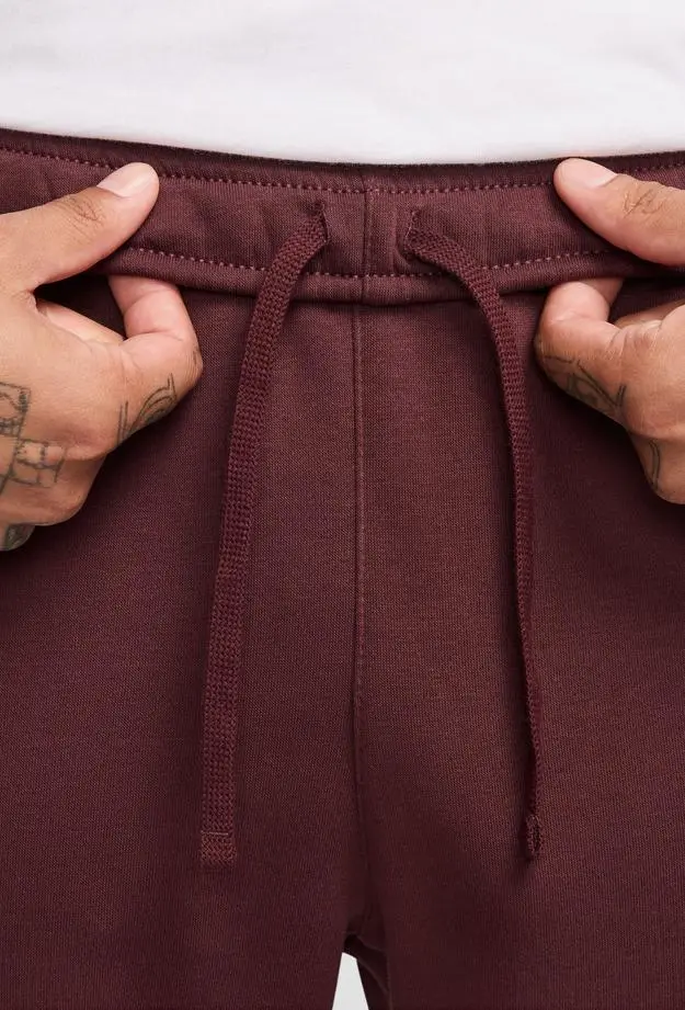 Nike Sportswear Club Fleece Erkek Bordo Eşofman Altı