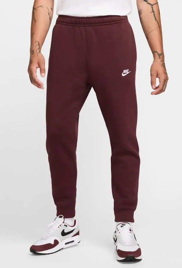 Nike Nike Sportswear Club Fleece Erkek Bordo Eşofman Altı