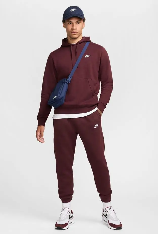 Nike Sportswear Club Fleece Erkek Bordo Eşofman Altı