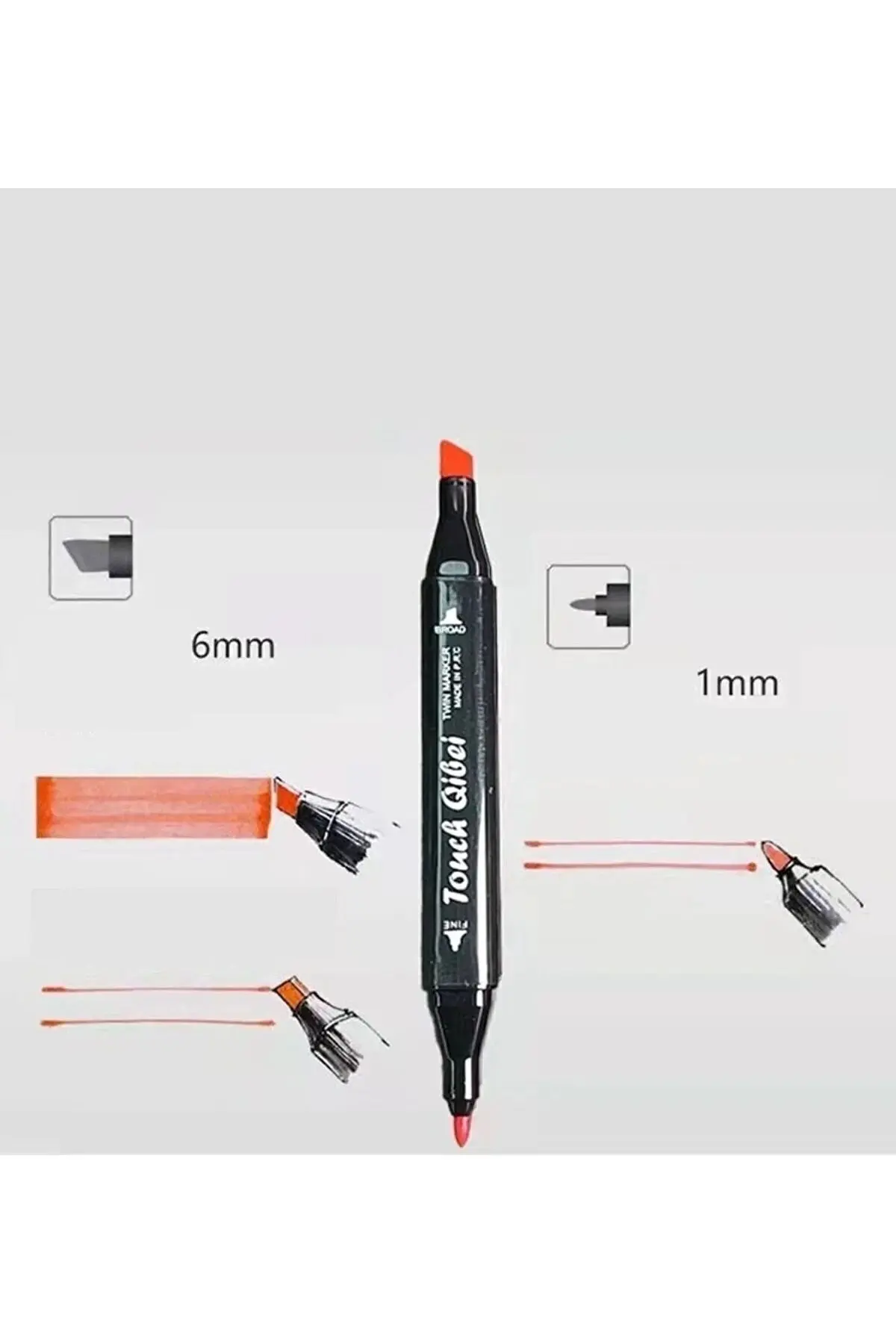 36’lı Profesyonel Marker Boya Kalem Seti Çantalı