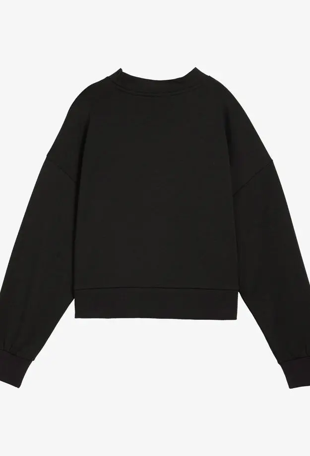 Puma Classics Oversized Crew Kadın Siyah Sweatshirt