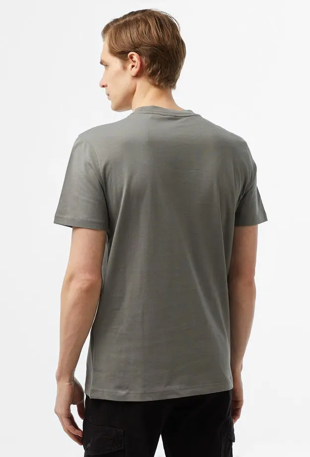 Boss Erkek Gri T-Shirt