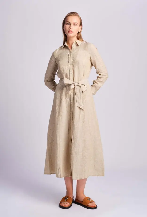 Ruck&Maul Bej Kadın Elbise