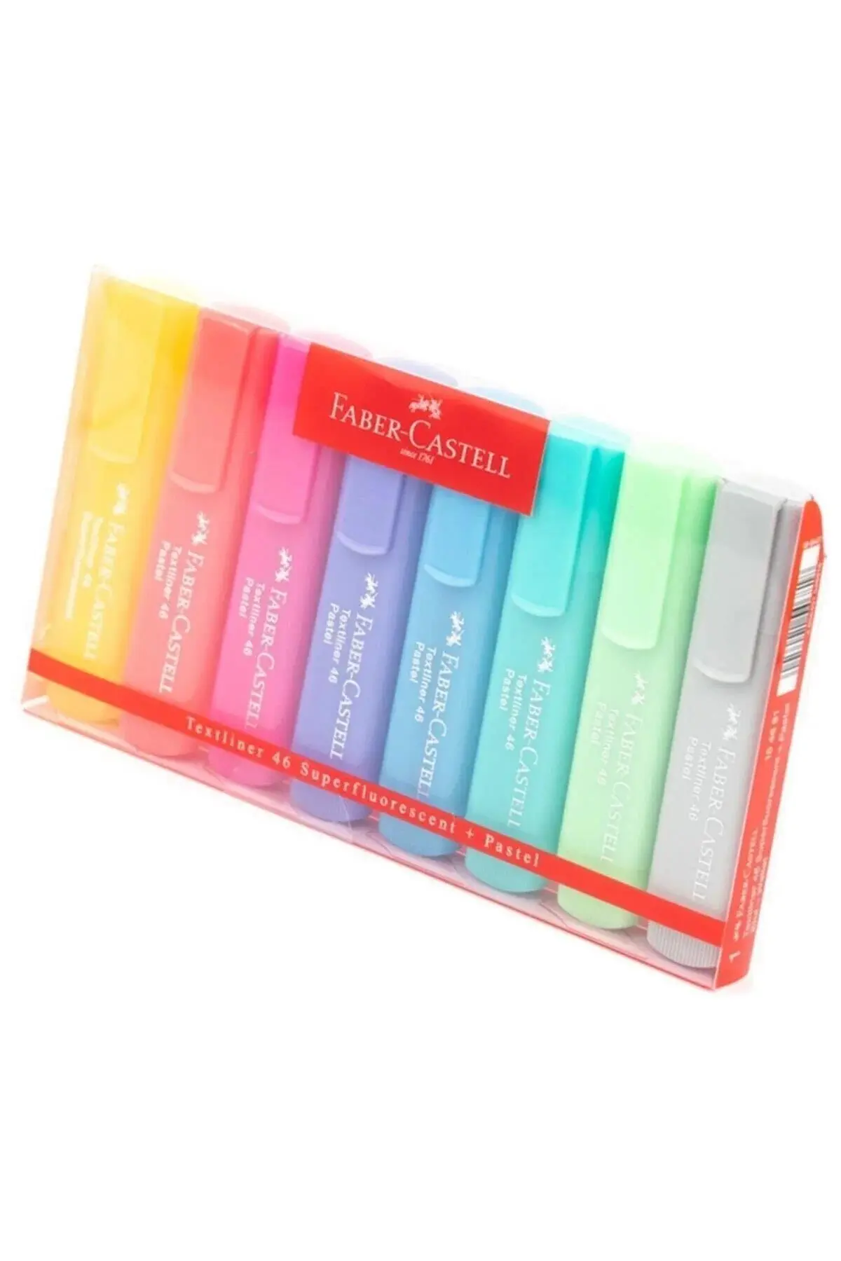 Faber Castell Pastel Blisterli Set Fosforlu Kalem 8'li