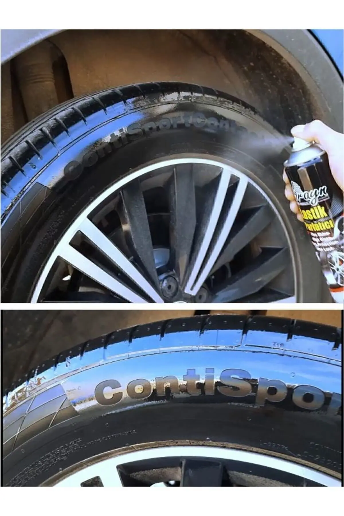 Lastik Parlatıcı Premium Aerosol 500 ml