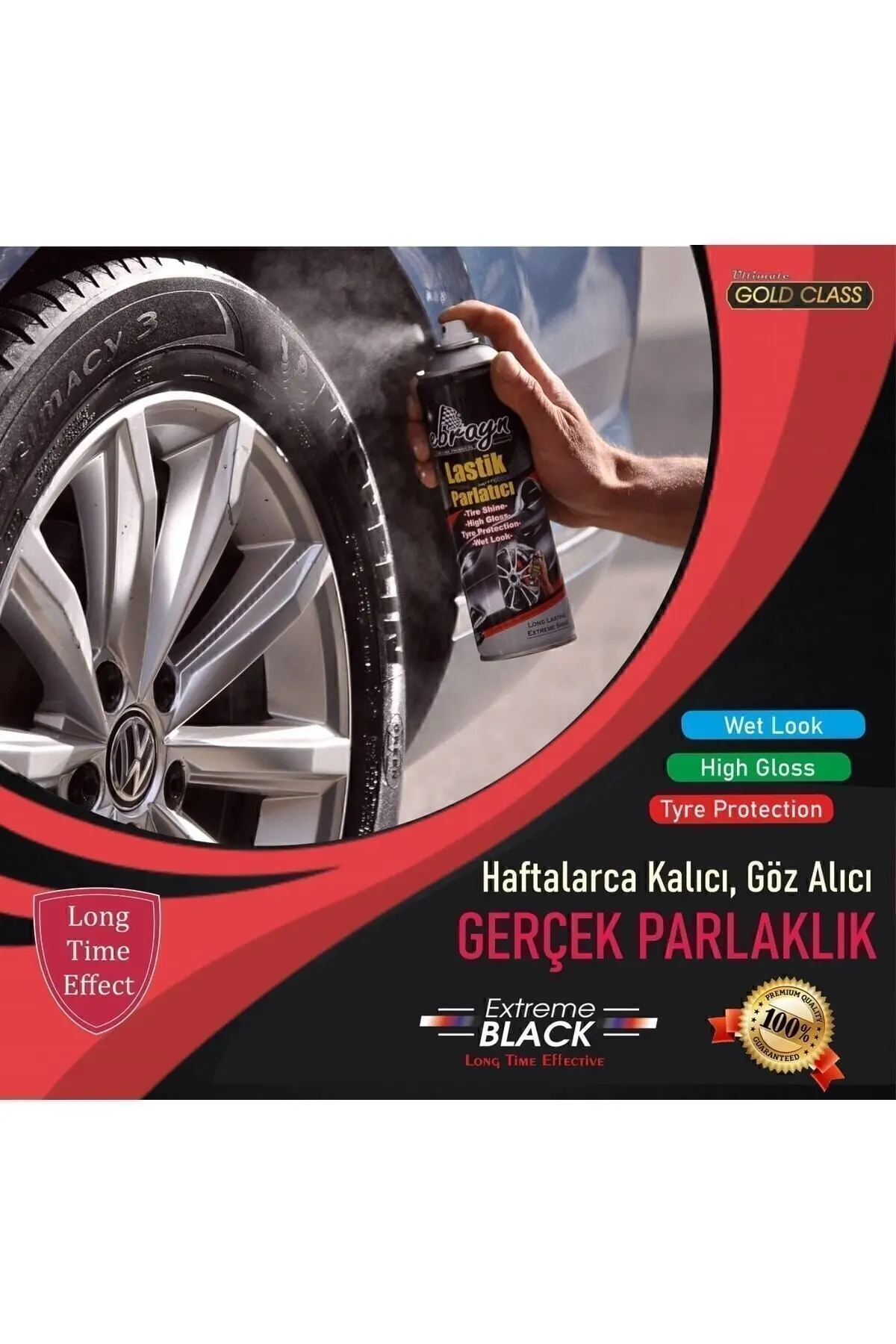 Lastik Parlatıcı Premium Aerosol 500 ml