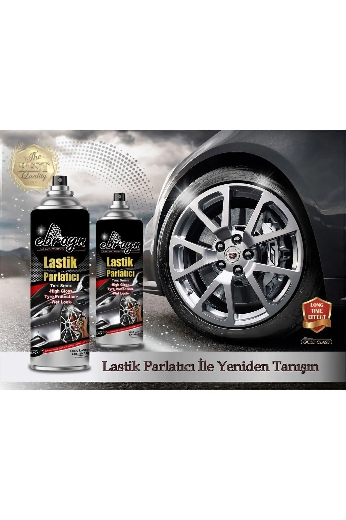 Lastik Parlatıcı Premium Aerosol 500 ml
