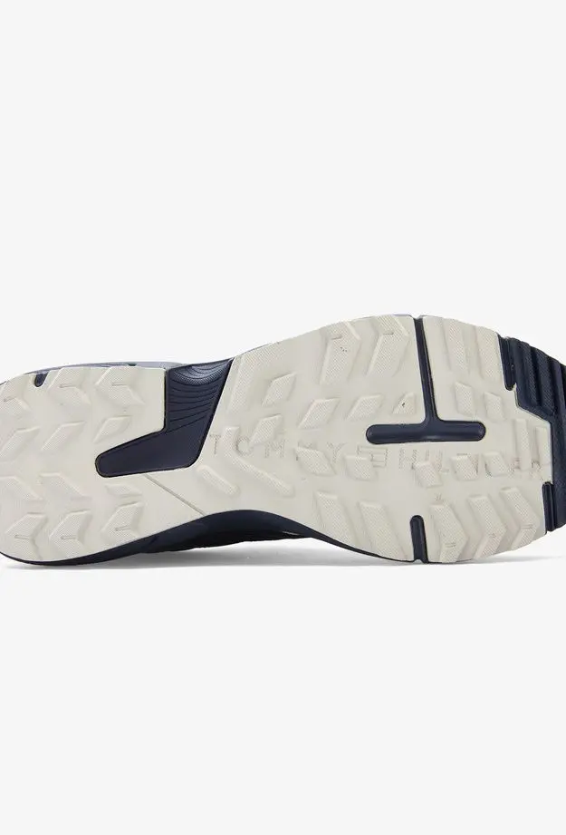 Tommy Hilfiger Runner Tech Mix Erkek Mavi Sneaker