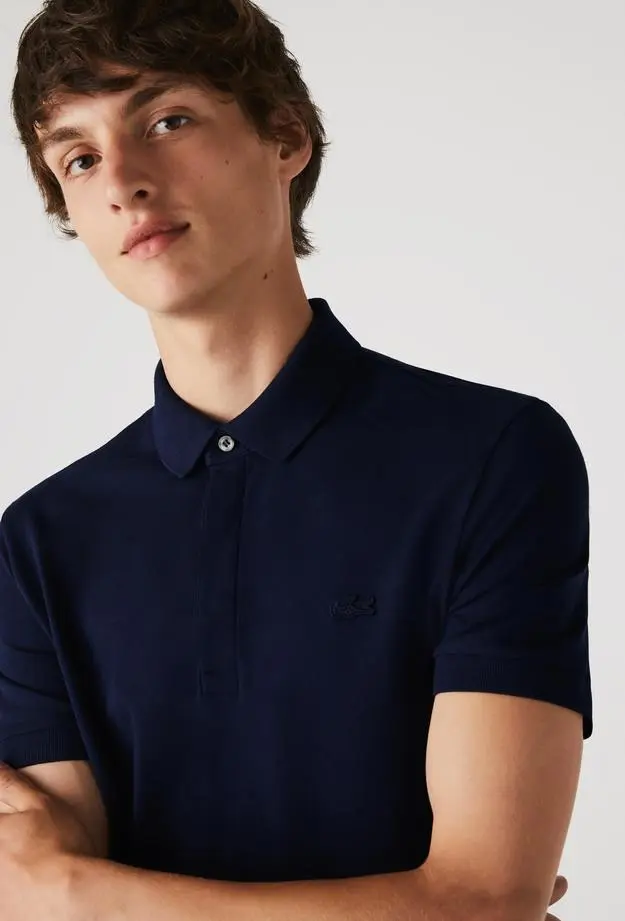 Lacoste Paris Erkek Regular Fit Lacivert Polo