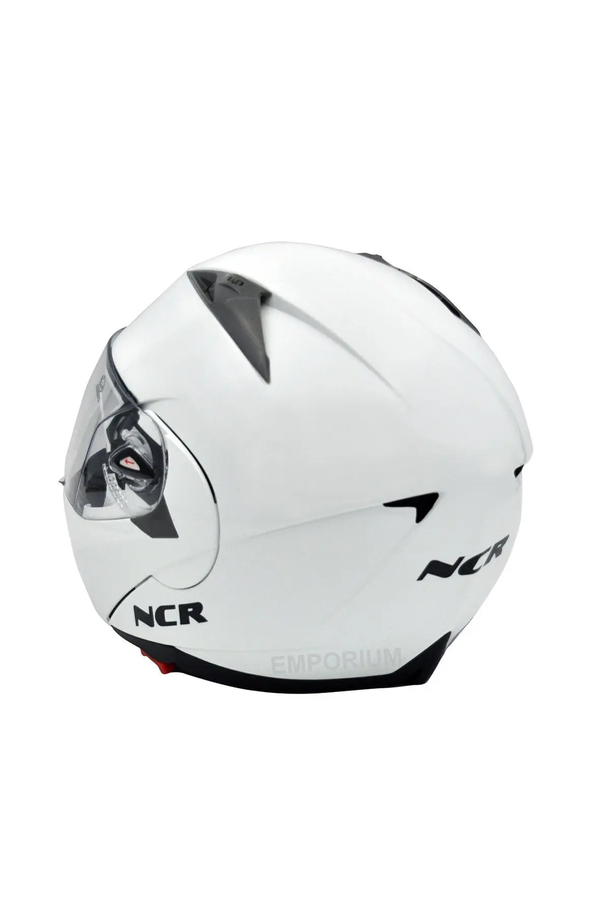 Çene Açılır Kask Vizörlü Ece Belgeli Beyaz