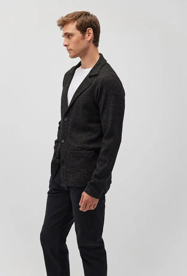 Mavi Siyah Triko Blazer Ceket 070699-900