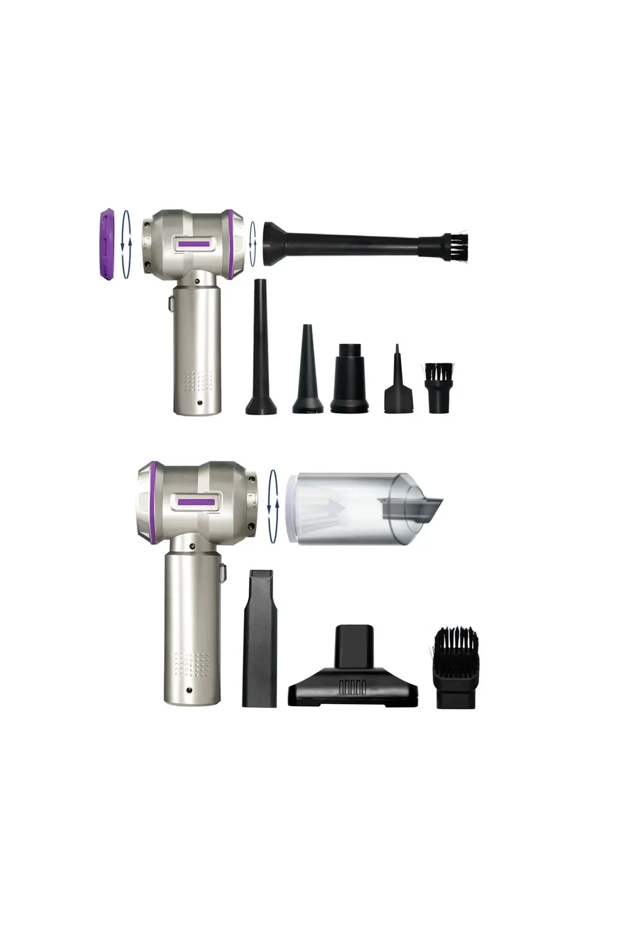 Auhma 2 İn 1 15000PA 3 Kademeli Vakumlu Üflemeli Araç Süpergesi Hl-117