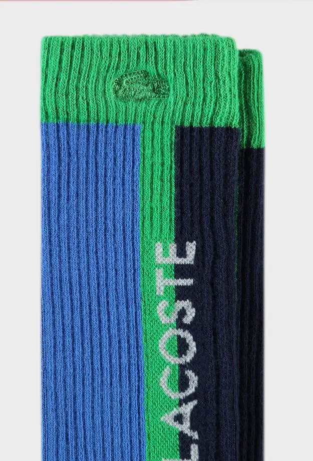 Lacoste Erkek Renk Bloklu Renkli Çorap