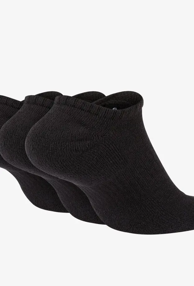 Nike U Everyday Cush Ns 3'lü Unisex Siyah Çorap