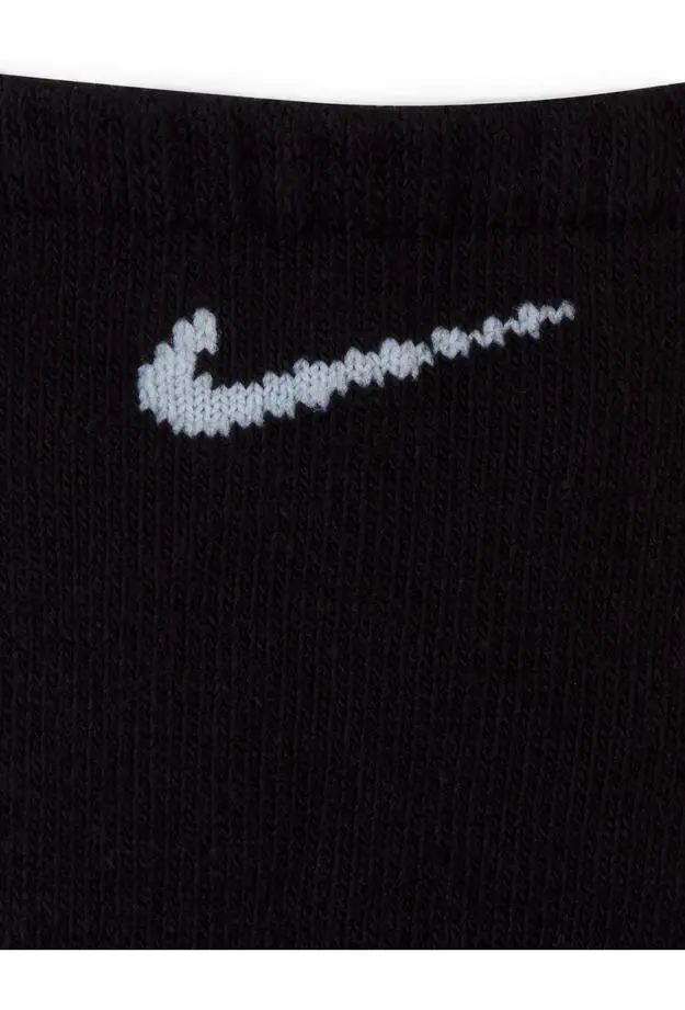 Nike U Everyday Cush Ns 3'lü Unisex Siyah Çorap