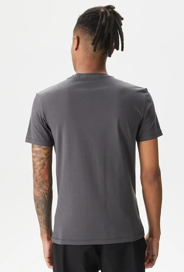 Calvin Klein Jeans Core Essentials Erkek Gri T-Shirt