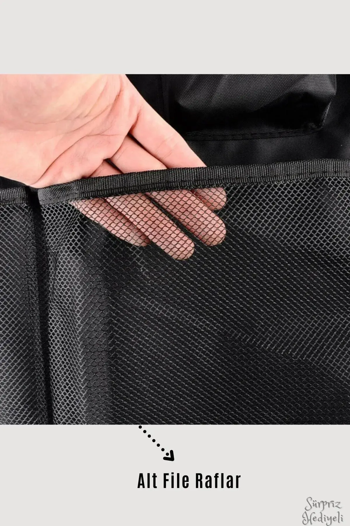 Araç Bagaj Düzenleyici 8 Cepli Organizer Araba Eşya Malzeme Düzenleme Oto Içi Aksesuar Düzenleme