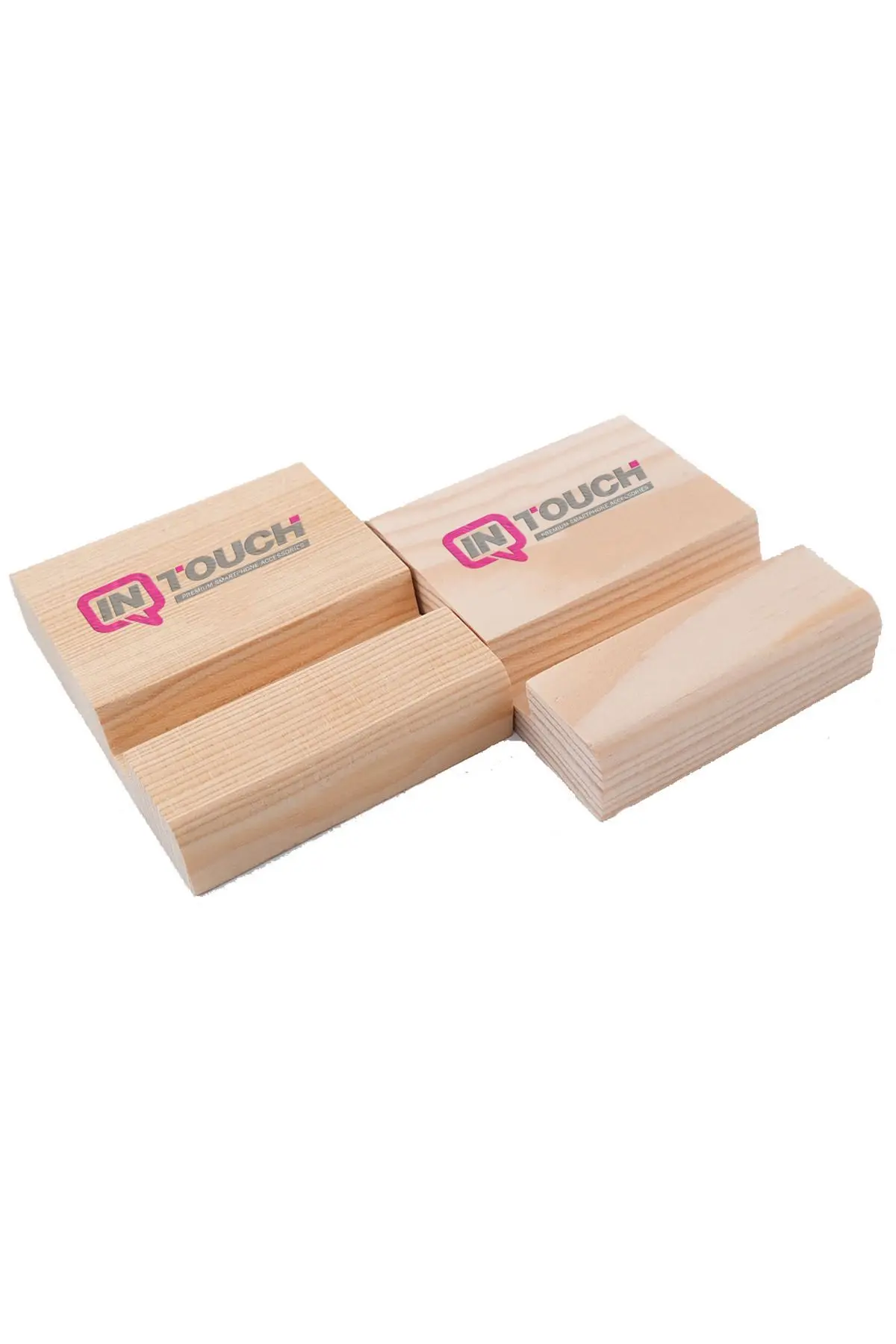 Intouch Ahşap Telefon Standı