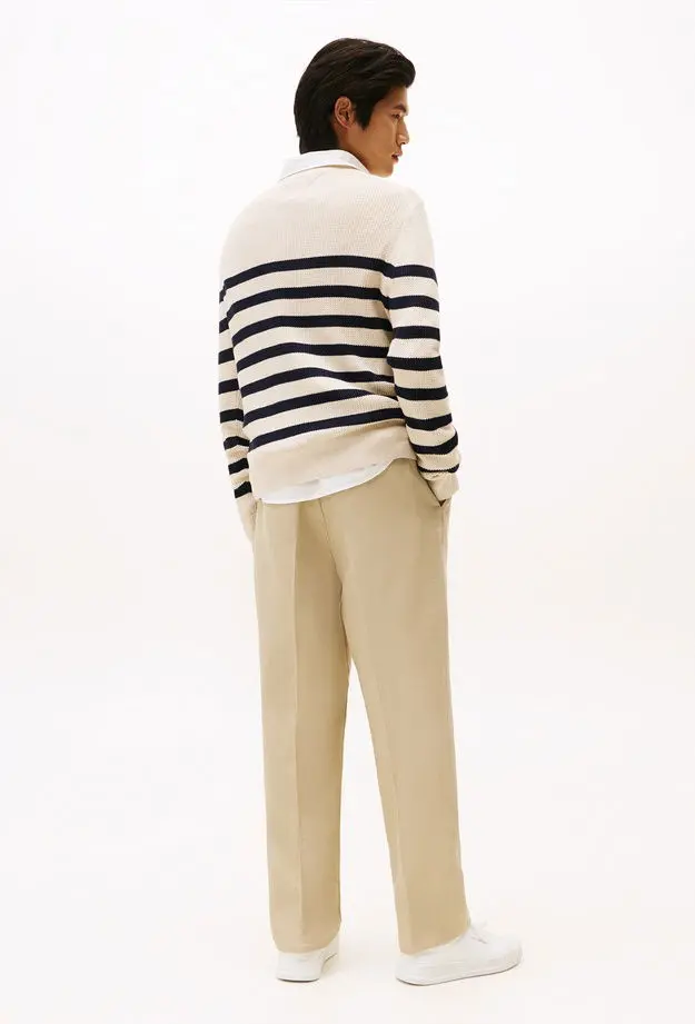 Tommy Hilfiger Erkek Mavi Triko