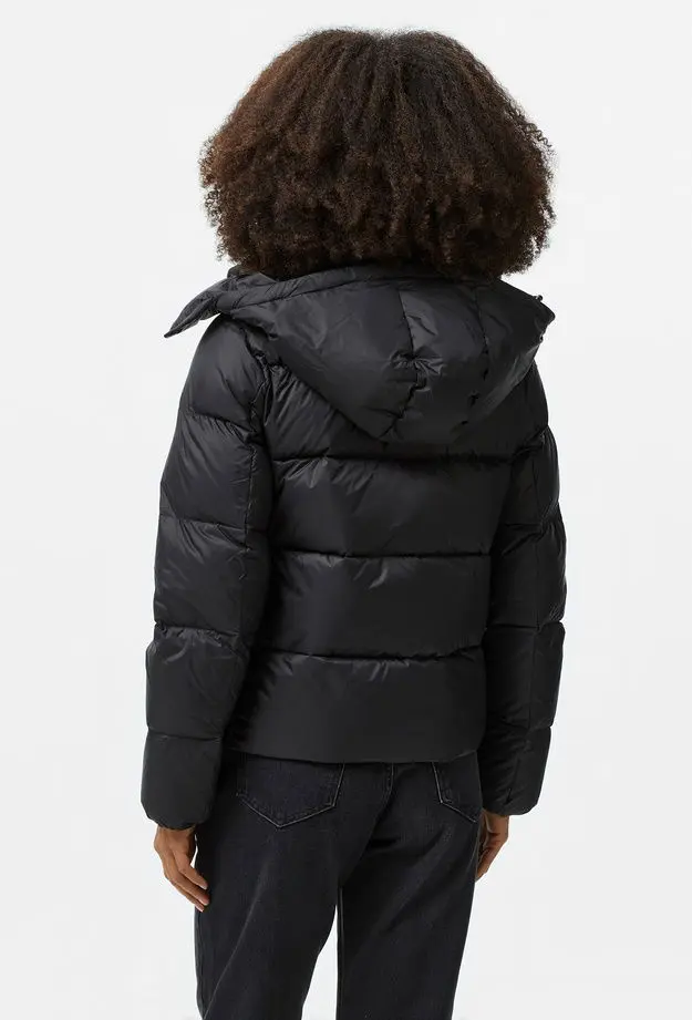 Calvin Klein Jeans Down Short Puffer Kadın Siyah Mont