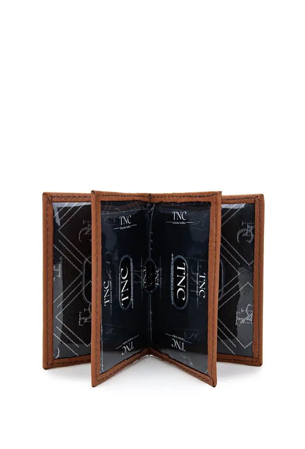 Tamer Tanca Unisex Hakiki Deri Taba Deri Kartlık