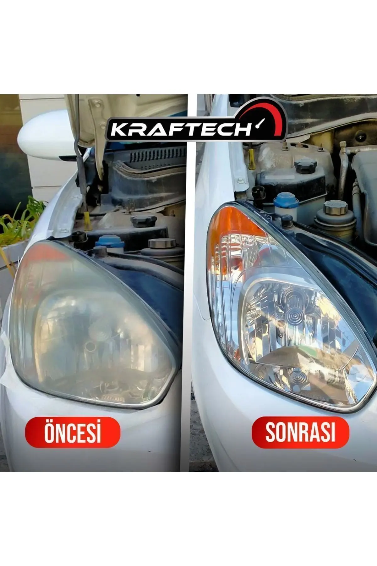 Yeni Nesil Araba Far Temizleme Sıvısı Far Temizleme Solüsyonu Kloroform Uyumlu 1 Kg