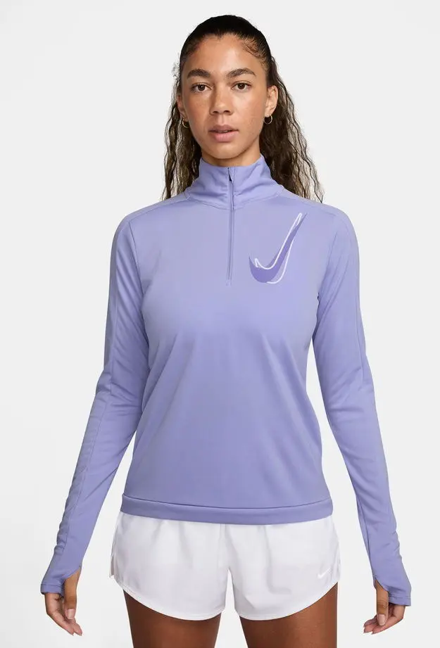 Nike Nike Swoosh Kadın Mor Eşofman Üstü