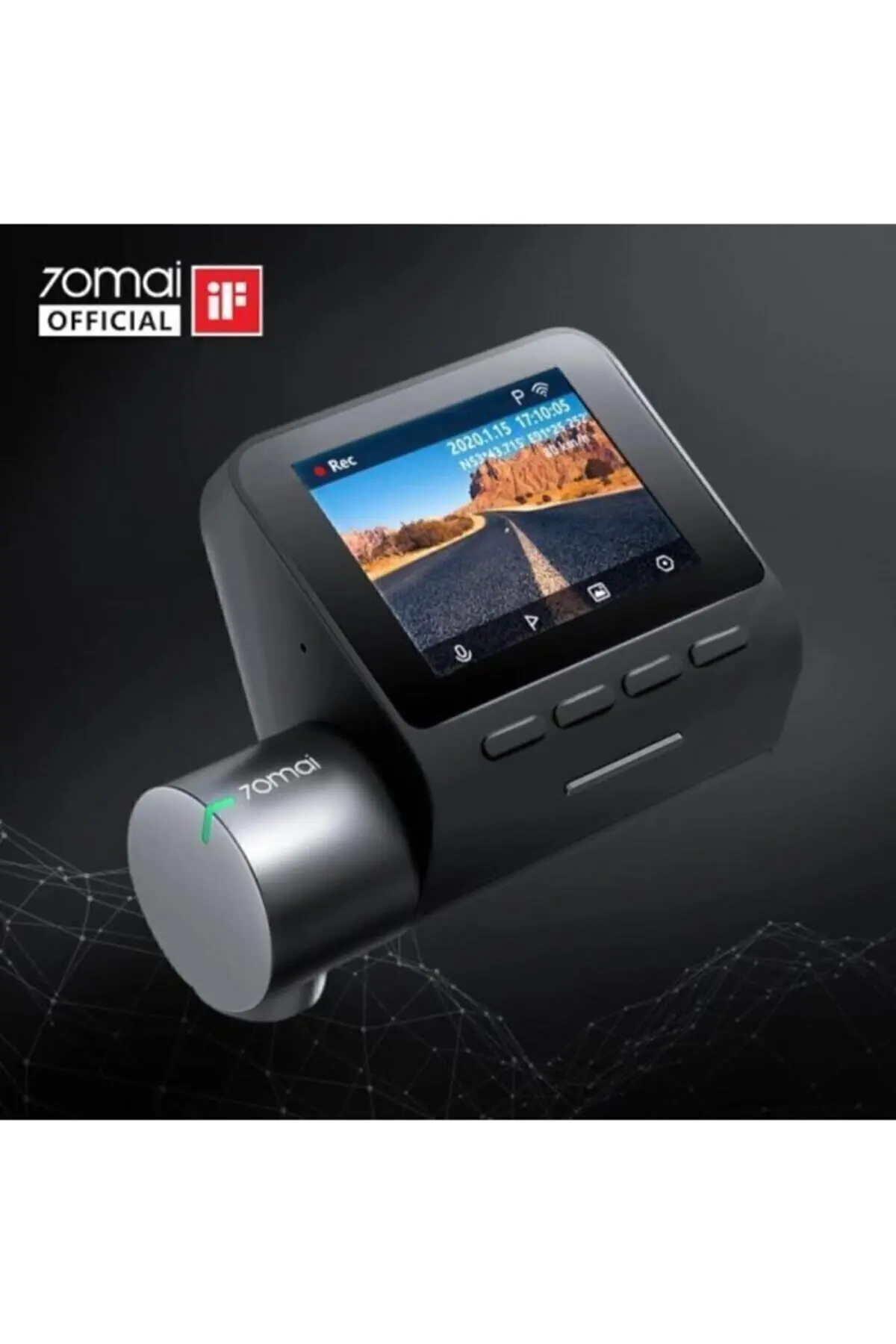 A500s Pro Plus Dahili Gps Araç Kamerası