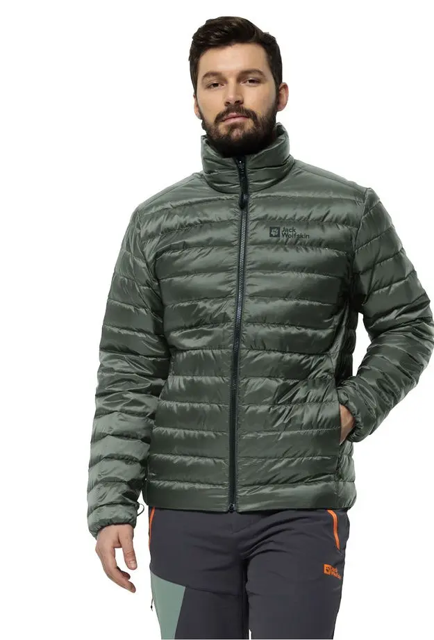 Jack Wolfskin Pilvi Down Erkek Yeşil Outdoor Ceketi