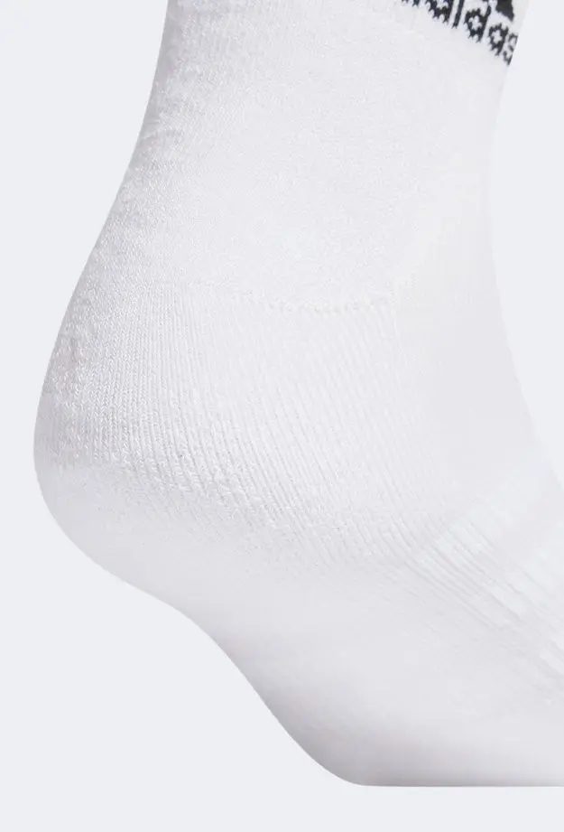 adidas Bilek Boy 3'lü Unisex Beyaz Çorap